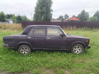 2001 Lada (ВАЗ) 2107, фиолетовый, 75000 рублей, вид 2