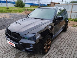 2007 BMW X5 48i II (E70), чёрный, 1350000 рублей, вид 4