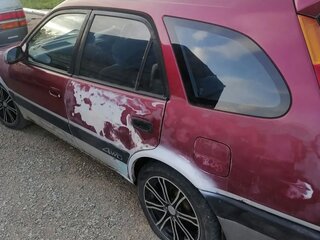 1996 Toyota Sprinter Carib III, красный, 200000 рублей, вид 2