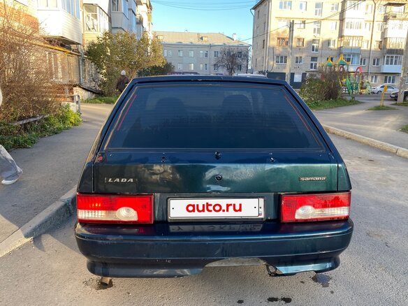2007 Lada (ВАЗ) 2114, зелёный, 120000 рублей - вид 2