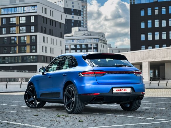 2019 Porsche Macan I Рестайлинг, синий, 4999000 рублей - вид 8