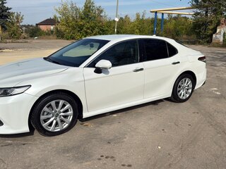 2018 Toyota Camry VIII (XV70), белый, 2650000 рублей, вид 5