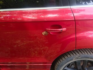 2008 Audi Q7 I (4L), пурпурный, 1250000 рублей, вид 5