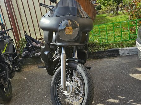 2012 Harley-Davidson Street Bob, чёрный, 1000000 рублей, вид 2