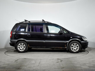 2004 Opel Zafira A Рестайлинг, чёрный, 390000 рублей, вид 4