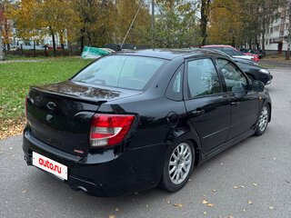 2014 Lada (ВАЗ) Granta Sport I, чёрный, 490000 рублей, вид 4