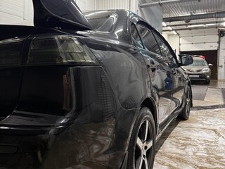 2007 Mitsubishi Lancer X, чёрный, 650000 рублей, вид 4