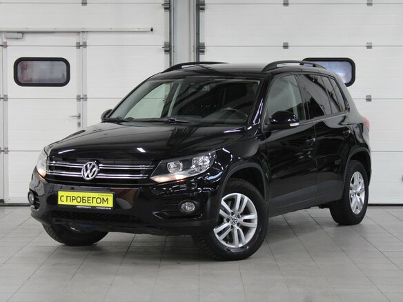 2015 Volkswagen Tiguan I Рестайлинг, чёрный, 1488000 рублей