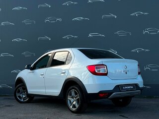 2021 Renault Logan Stepway II Рестайлинг, белый, 1038600 рублей, вид 4