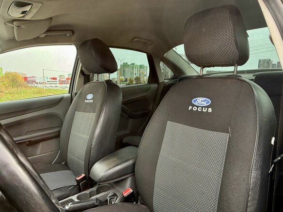 2007 Ford Focus II, серебристый - вид 11