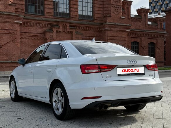 2017 Audi A3 III (8V) Рестайлинг, белый - вид 10