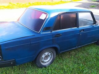 2004 Lada (ВАЗ) 2107, синий, 80000 рублей, вид 4