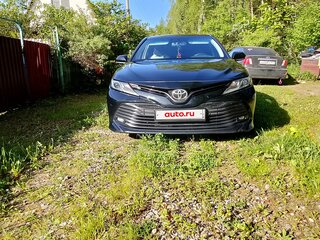 2019 Toyota Camry VIII (XV70), чёрный, 2260000 рублей, вид 1
