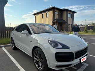 2021 Porsche Cayenne E-Hybrid Coupé III, серый, 9990000 рублей, вид 1
