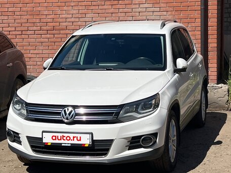 2012 Volkswagen Tiguan I Рестайлинг, белый, 1100000 рублей, вид 1