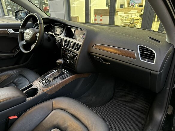 2014 Audi A4 IV (B8) Рестайлинг, чёрный, 1070000 рублей - вид 6