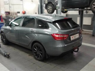 2020 Lada (ВАЗ) Vesta SW I, серый, 1049000 рублей, вид 4