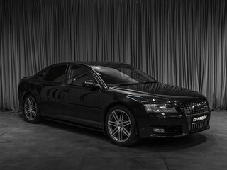 2006 Audi A8 II (D3) Рестайлинг, чёрный, 1519000 рублей, вид 1