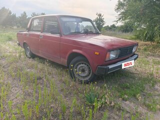 1997 Lada (ВАЗ) 2105, красный, 100000 рублей, вид 1