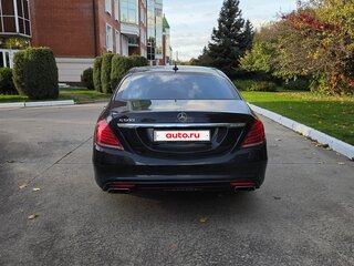 2014 Mercedes-Benz S-Класс 500 Long VI (W222, C217), чёрный, 2555000 рублей, вид 4