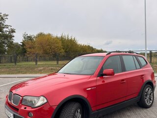 2008 BMW X3 25i I (E83) Рестайлинг, красный, 800000 рублей, вид 2