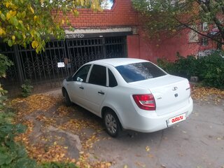 2012 Lada (ВАЗ) Granta I, серебристый, 420000 рублей, вид 1