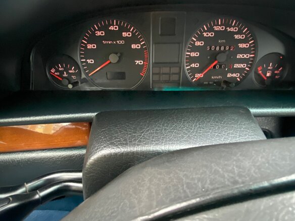 1992 Audi 100 IV (C4), красный, 445000 рублей - вид 14