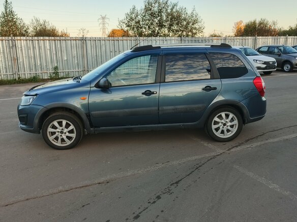 2016 Lada (ВАЗ) Kalina II, синий - вид 7