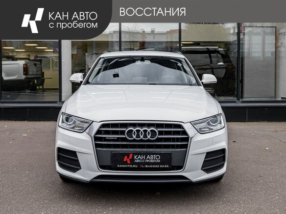 2015 Audi Q3 I (8U) Рестайлинг, белый, 1855000 рублей - вид 1