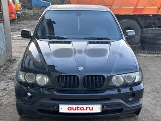 2002 BMW X5 4.6is I (E53), чёрный, 790000 рублей, вид 2
