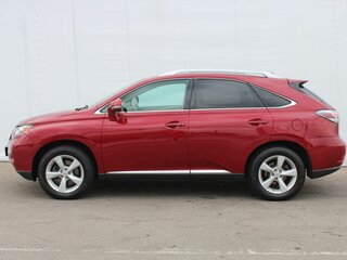 2009 Lexus RX 350 II Рестайлинг, красный, 1830000 рублей, вид 4