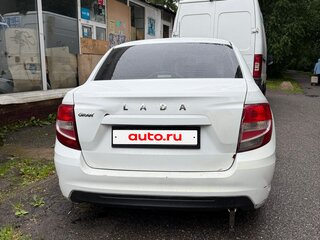 2019 Lada (ВАЗ) Granta I Рестайлинг, белый, 430000 рублей, вид 4