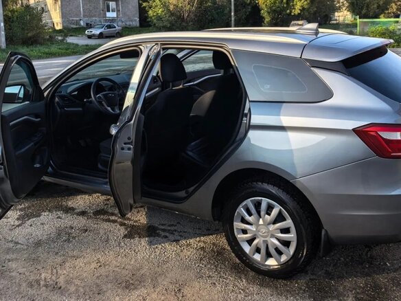 2017 Lada (ВАЗ) Vesta SW I, серый - вид 14