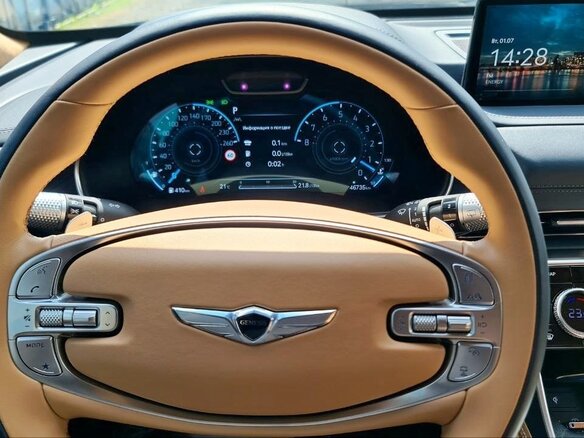 2022 Genesis GV80 I, синий, 7950000 рублей - вид 25