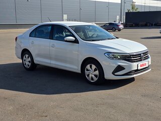 2021 Volkswagen Polo VI, белый, 1600000 рублей, вид 3
