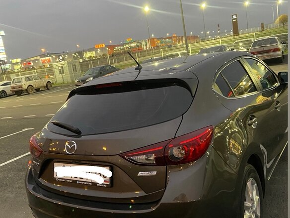 2013 Mazda 3 III (BM), серый, 1200000 рублей - вид 6