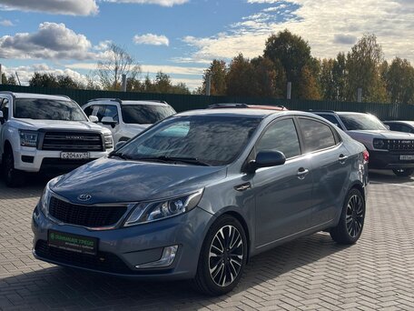 2014 Kia Rio 5-speed III, голубой, 1050000 рублей, вид 1