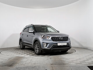 2021 Hyundai Creta I Рестайлинг, серый, 1745900 рублей, вид 3