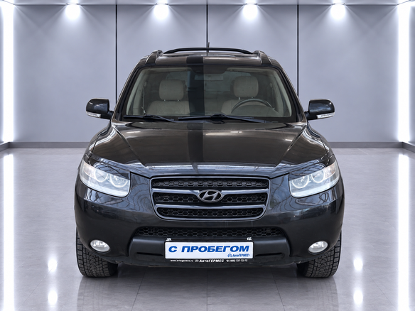 2008 Hyundai Santa Fe II, чёрный, 920000 рублей - вид 1