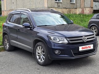 2012 Volkswagen Tiguan I Рестайлинг, синий, 2139000 рублей, вид 3