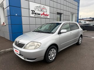 2001 Toyota Corolla Runx IX (E120, E130), серый, 547000 рублей, вид 3