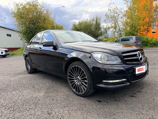 2013 Mercedes-Benz C-Класс 180 III (W204) Рестайлинг, чёрный, 1850000 рублей, вид 1