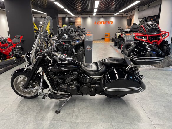 2009 Yamaha XV 1900, чёрный, 1080000 рублей - вид 1