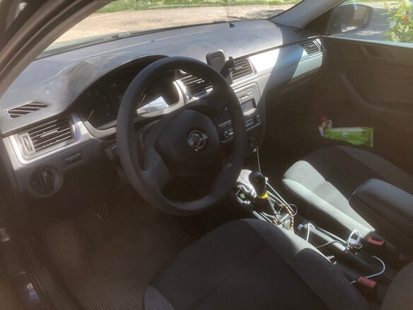 2015 Skoda Rapid I, синий, 735000 рублей - вид 8