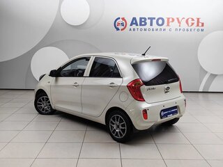 2013 Kia Picanto II, бежевый, 885000 рублей, вид 2