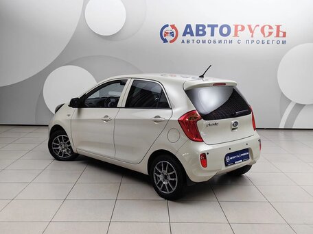 2013 Kia Picanto II, бежевый, 885000 рублей, вид 2