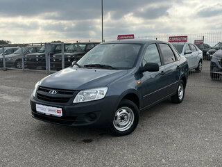 2015 Lada (ВАЗ) Granta I, синий, 365000 рублей, вид 3