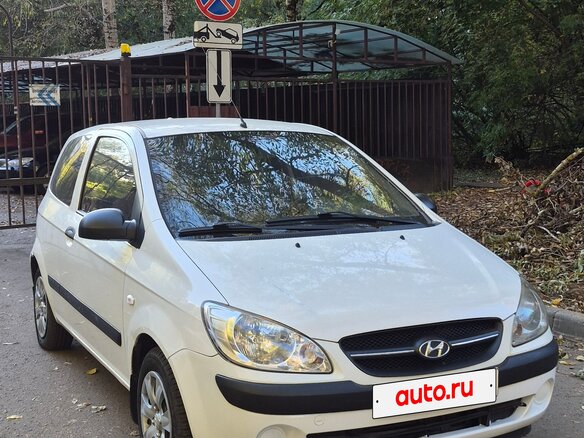 2010 Hyundai Getz I Рестайлинг, белый, 400000 рублей - вид 5