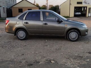 2012 Lada (ВАЗ) Granta I, бежевый, 380000 рублей, вид 3