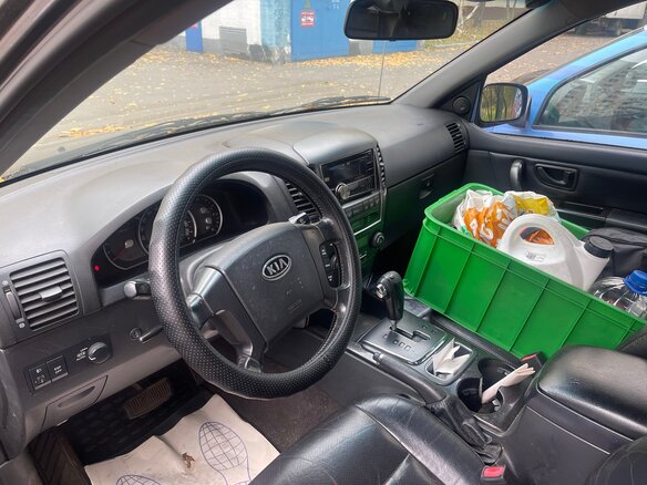 2007 Kia Sorento I Рестайлинг, чёрный - вид 6